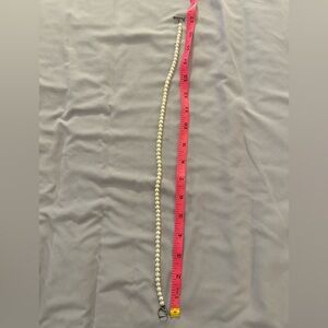 Elegant White Pearl Necklace